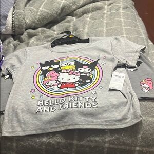 Hello Kitty & Friends Gray Kids Shirt